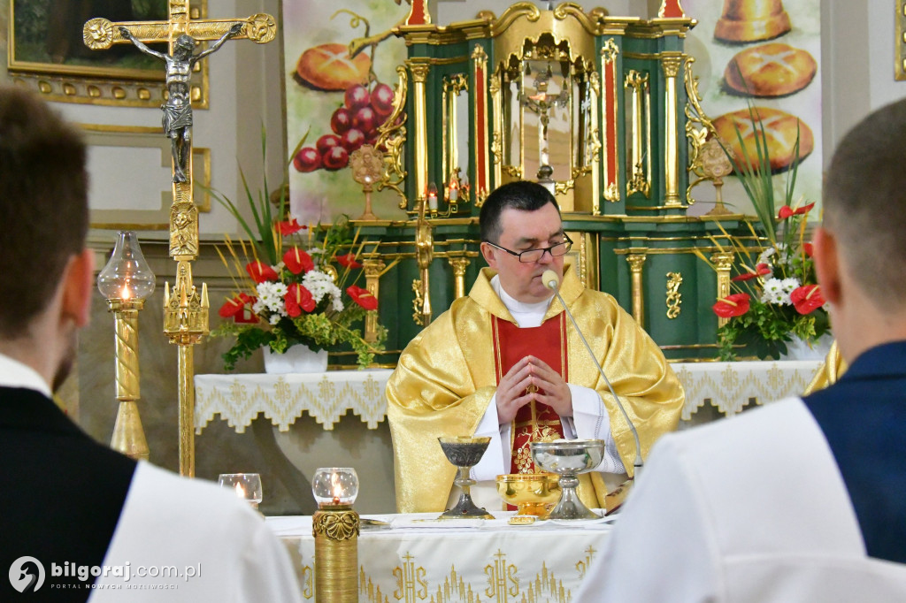 Procesje Bożego Ciała na ulicach Biłgoraja