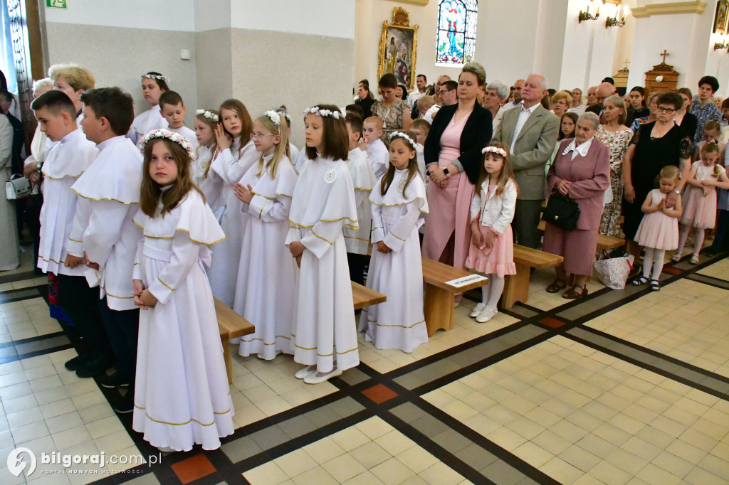 Procesje Bożego Ciała na ulicach Biłgoraja