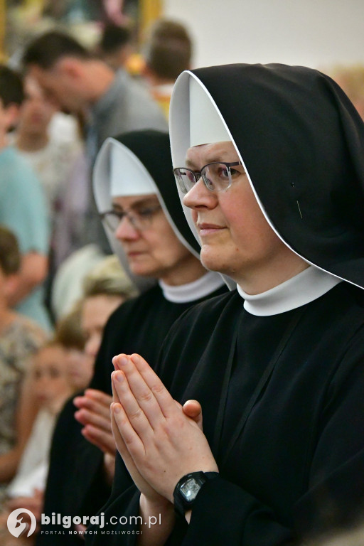 Procesje Bożego Ciała na ulicach Biłgoraja