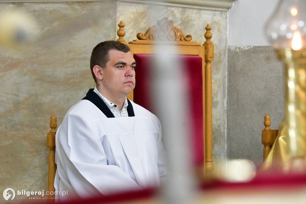 Procesje Bożego Ciała na ulicach Biłgoraja