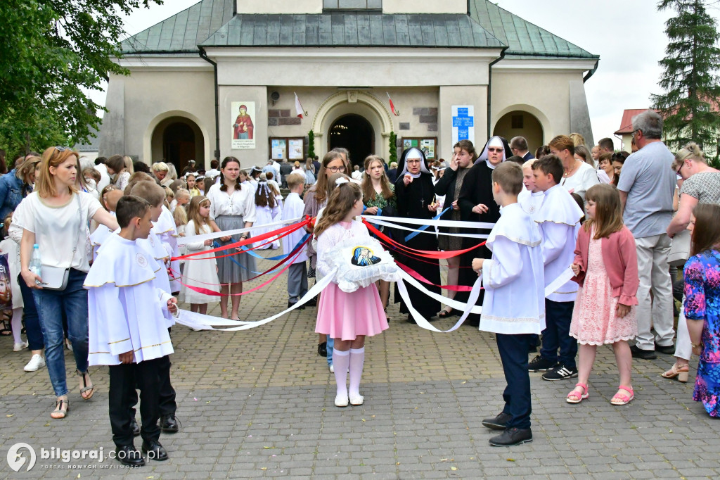 Procesje Bożego Ciała na ulicach Biłgoraja