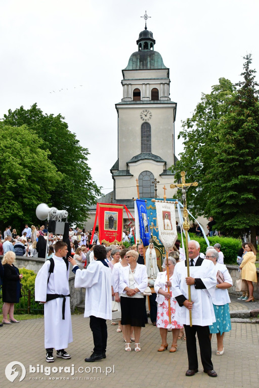 Procesje Bożego Ciała na ulicach Biłgoraja