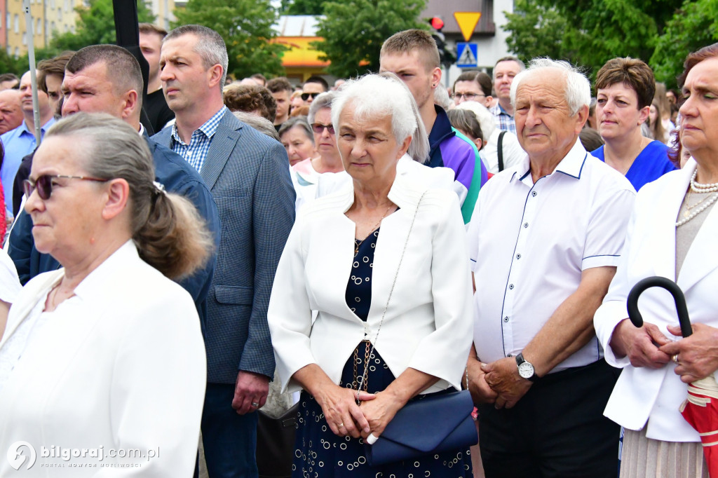 Procesje Bożego Ciała na ulicach Biłgoraja
