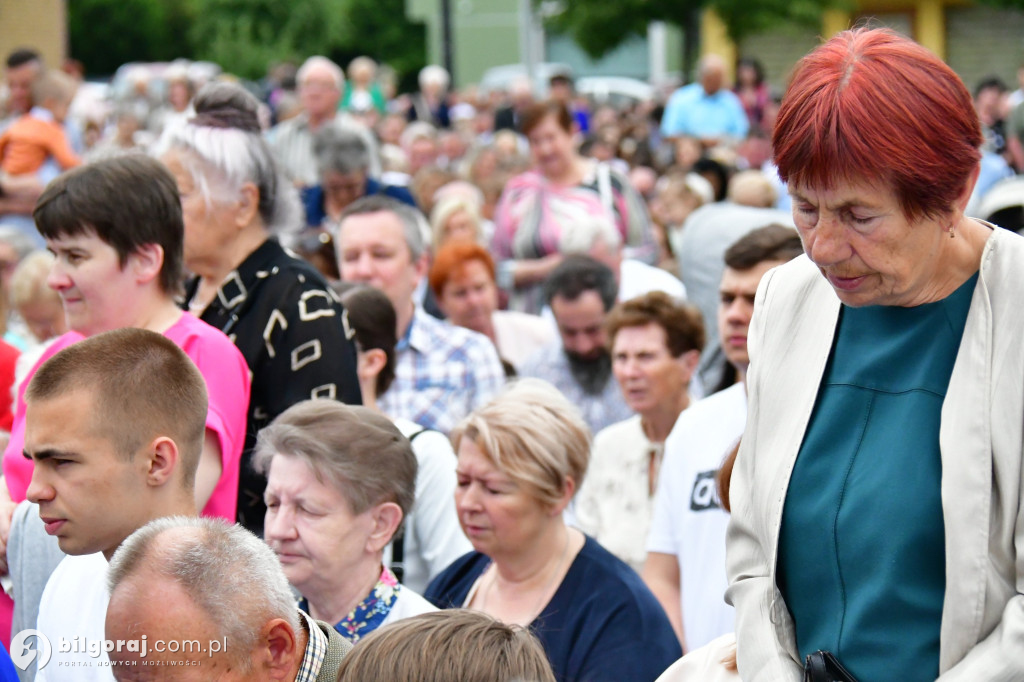 Procesje Bożego Ciała na ulicach Biłgoraja
