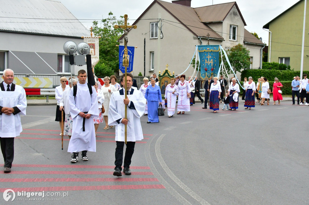 Procesje Bożego Ciała na ulicach Biłgoraja