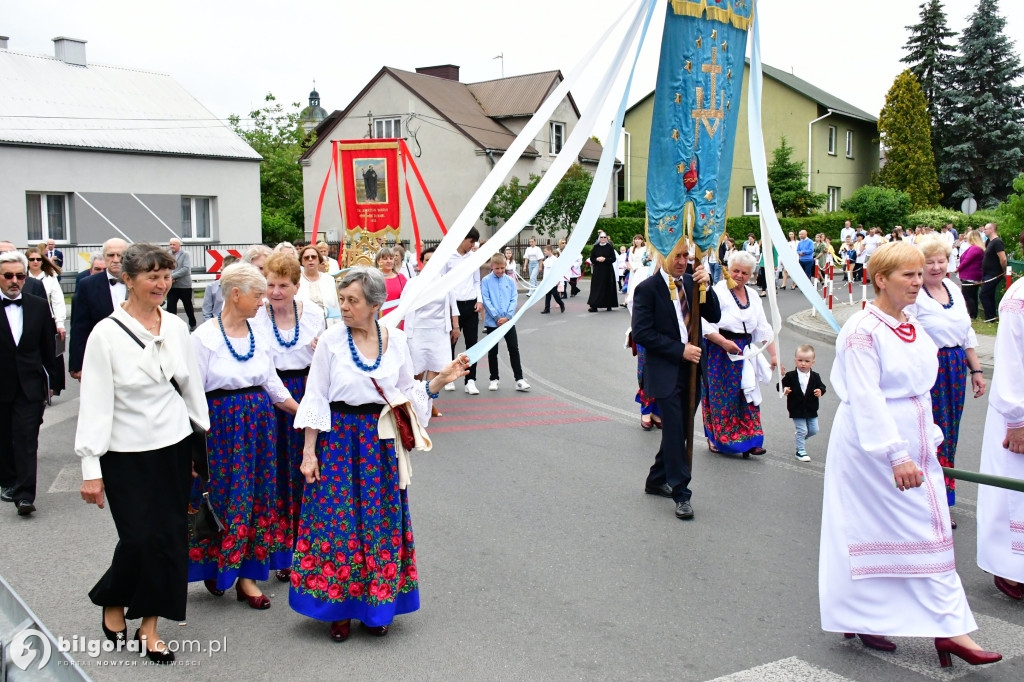 Procesje Bożego Ciała na ulicach Biłgoraja