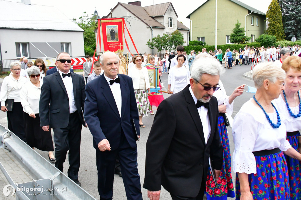 Procesje Bożego Ciała na ulicach Biłgoraja