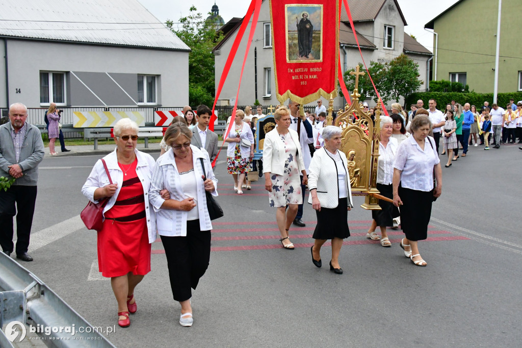 Procesje Bożego Ciała na ulicach Biłgoraja