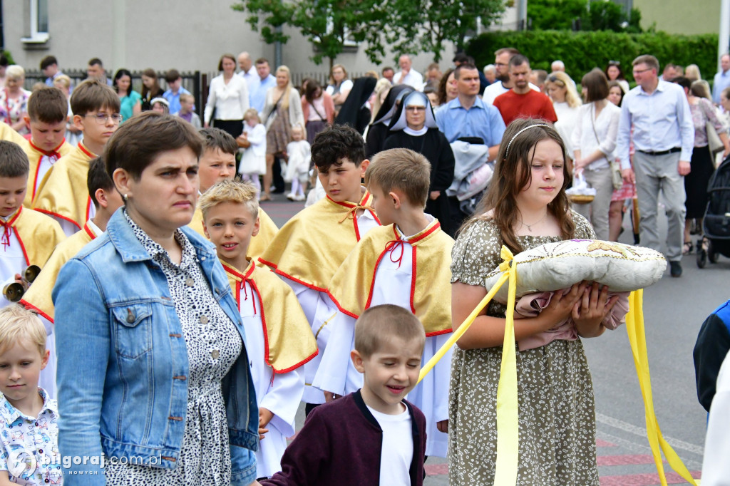 Procesje Bożego Ciała na ulicach Biłgoraja