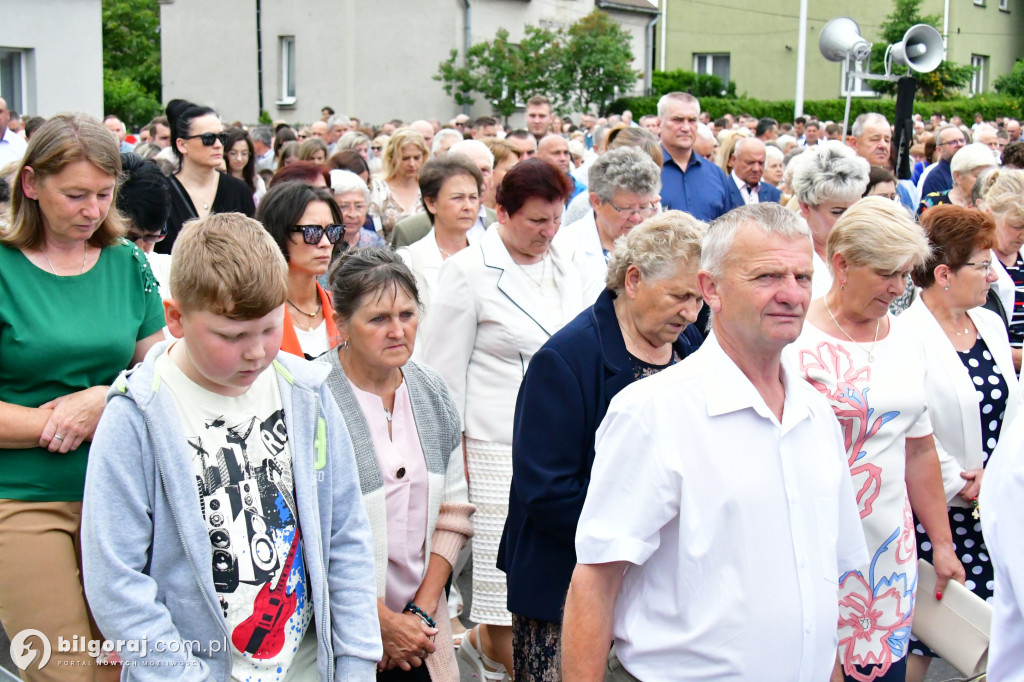 Procesje Bożego Ciała na ulicach Biłgoraja