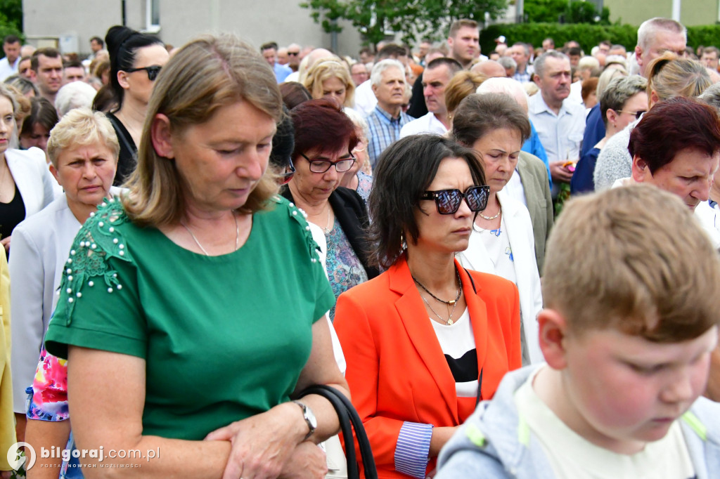 Procesje Bożego Ciała na ulicach Biłgoraja