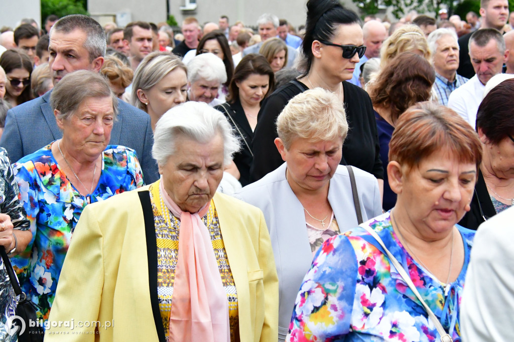 Procesje Bożego Ciała na ulicach Biłgoraja