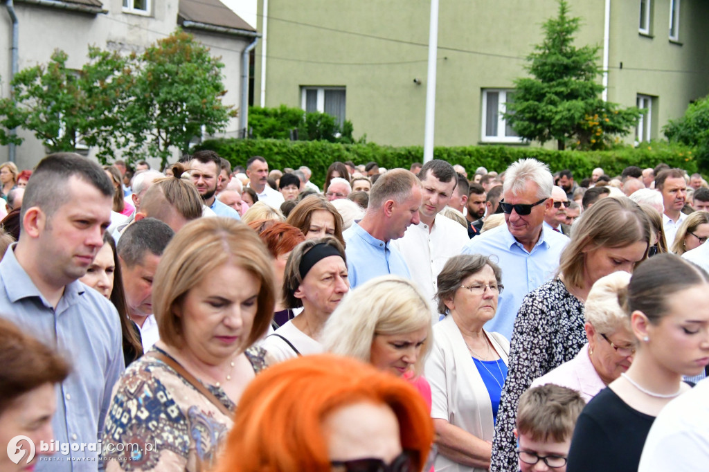Procesje Bożego Ciała na ulicach Biłgoraja
