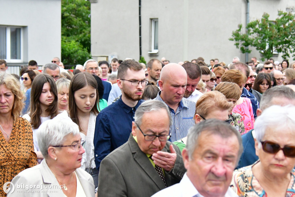 Procesje Bożego Ciała na ulicach Biłgoraja