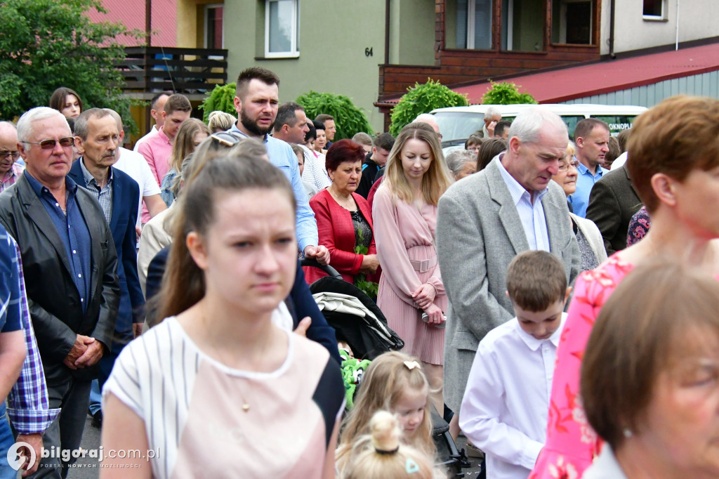 Procesje Bożego Ciała na ulicach Biłgoraja