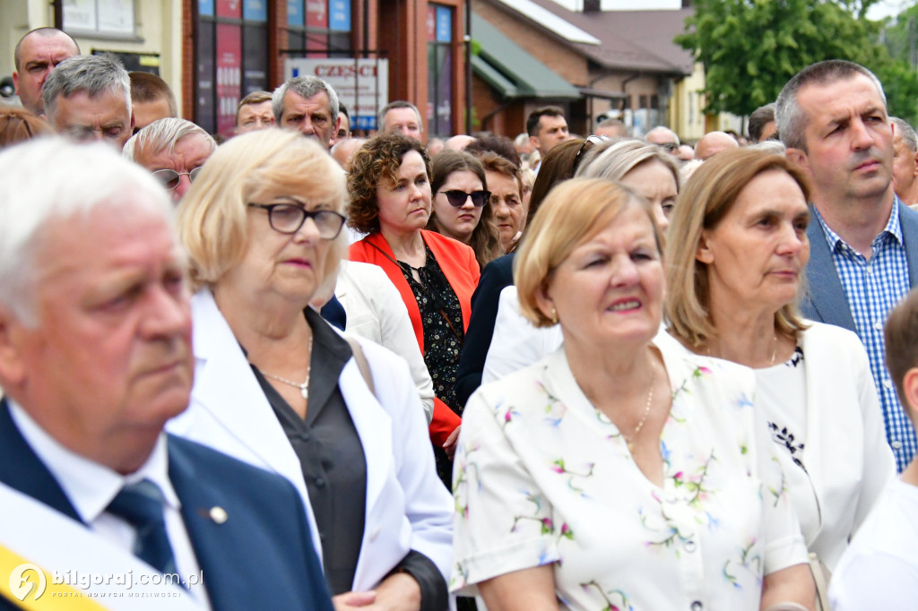 Procesje Bożego Ciała na ulicach Biłgoraja