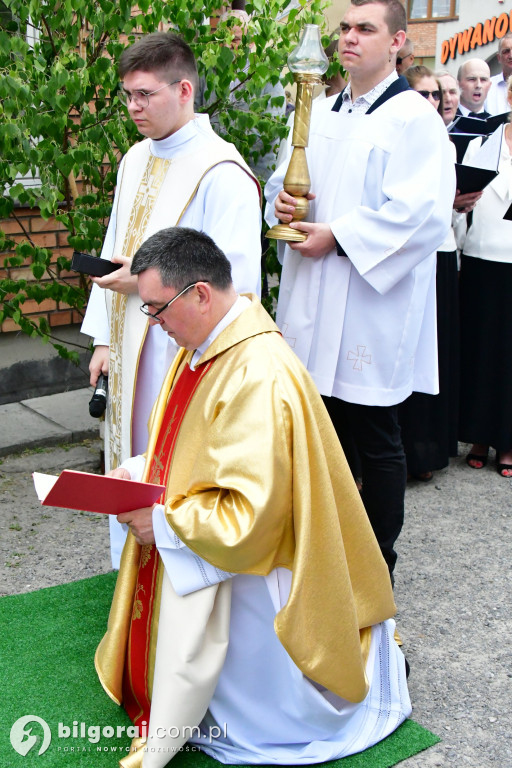Procesje Bożego Ciała na ulicach Biłgoraja