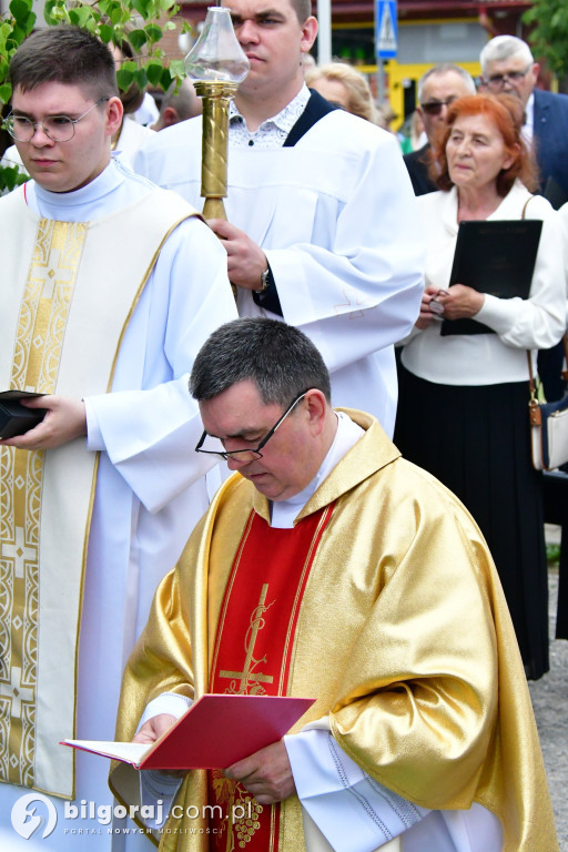 Procesje Bożego Ciała na ulicach Biłgoraja