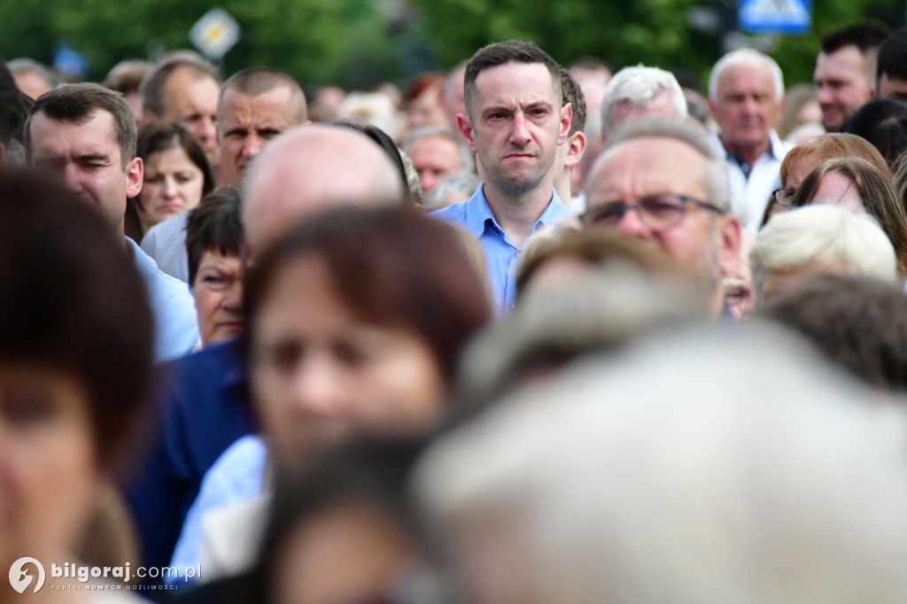 Procesje Bożego Ciała na ulicach Biłgoraja