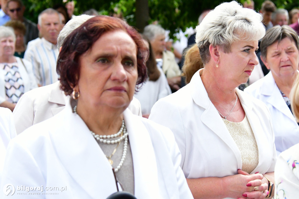 Procesje Bożego Ciała na ulicach Biłgoraja