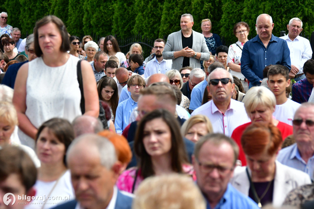 Procesje Bożego Ciała na ulicach Biłgoraja
