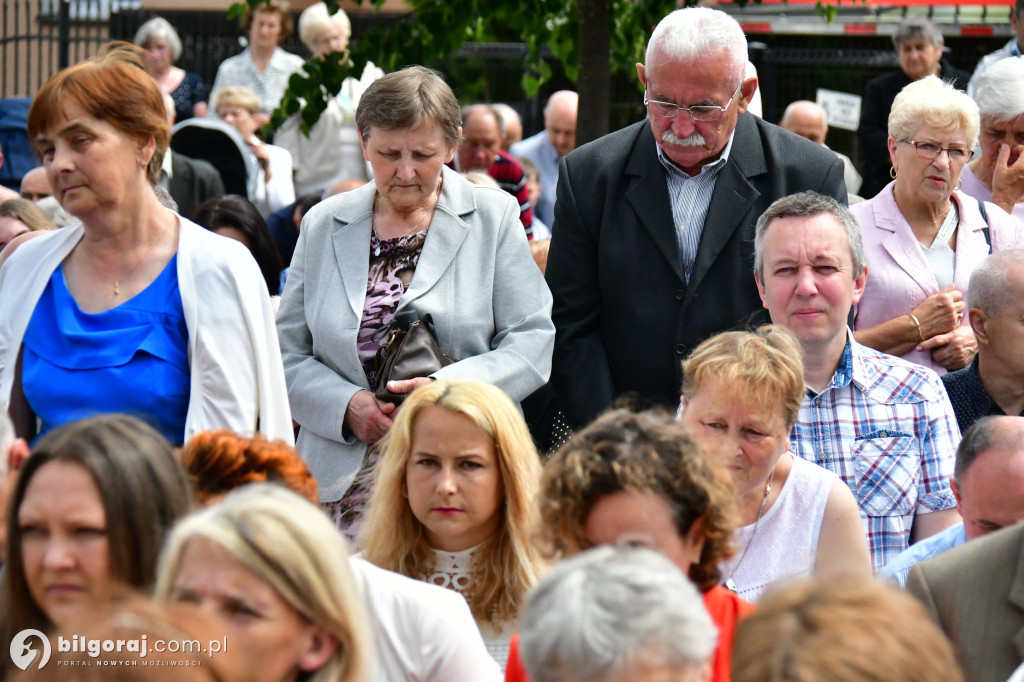 Procesje Bożego Ciała na ulicach Biłgoraja