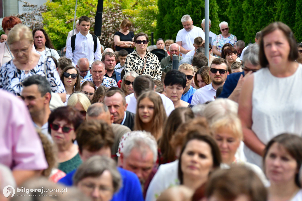 Procesje Bożego Ciała na ulicach Biłgoraja