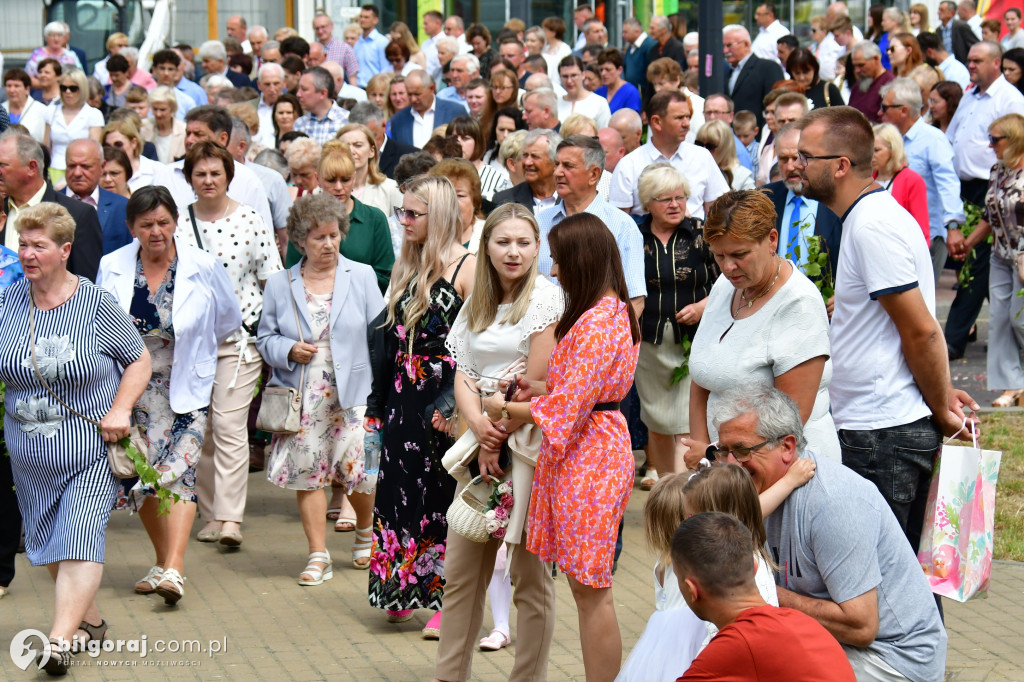 Procesje Bożego Ciała na ulicach Biłgoraja