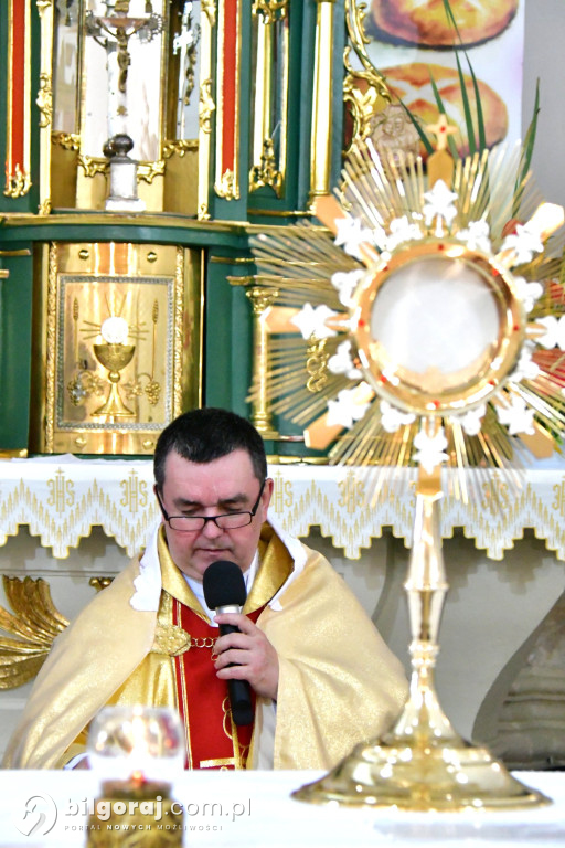 Procesje Bożego Ciała na ulicach Biłgoraja