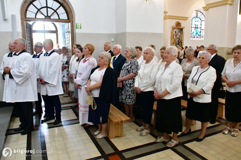 Procesje Bożego Ciała na ulicach Biłgoraja