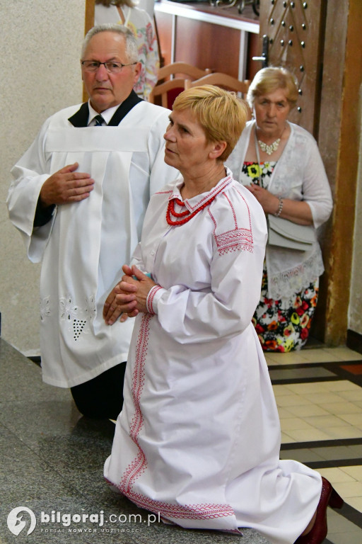 Procesje Bożego Ciała na ulicach Biłgoraja