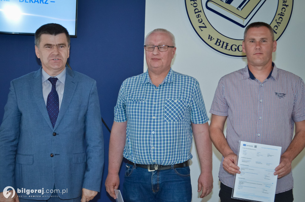 Europassy w biłgorajskiej Budowlance rozdane