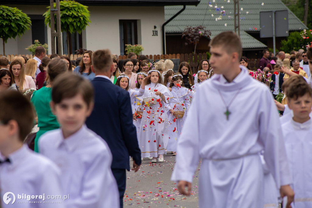 Tak wyglądała tegoroczna Uroczystość Bożego Ciała w Tereszpolu (FOTO)