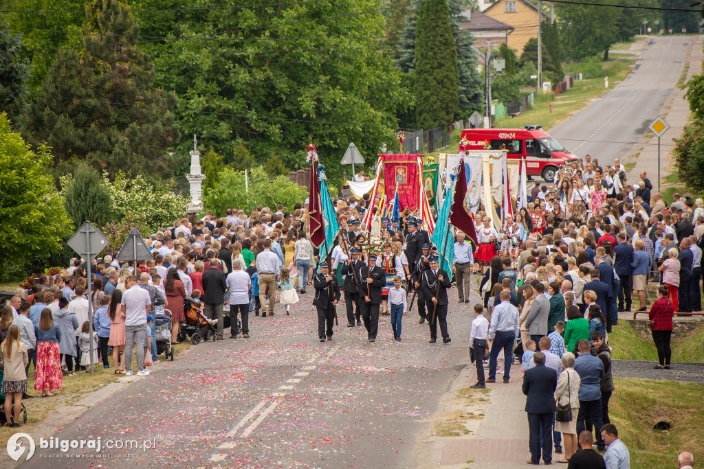 Tak wyglądała tegoroczna Uroczystość Bożego Ciała w Tereszpolu (FOTO)