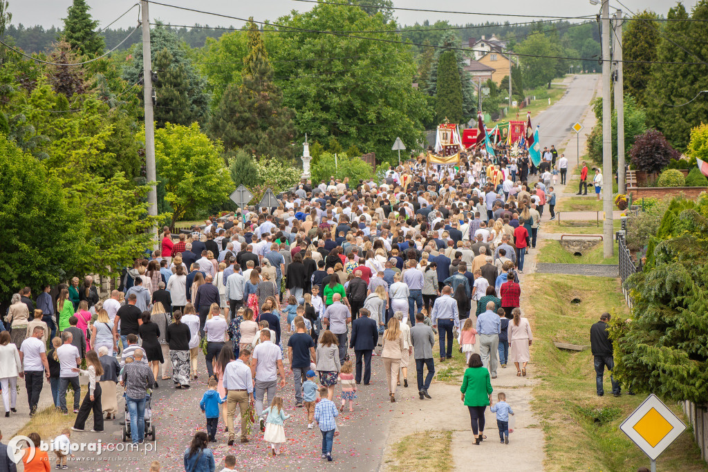 Tak wyglądała tegoroczna Uroczystość Bożego Ciała w Tereszpolu (FOTO)