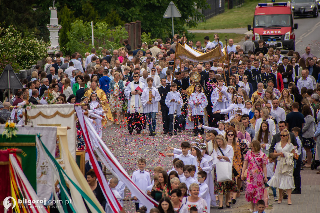 Tak wyglądała tegoroczna Uroczystość Bożego Ciała w Tereszpolu (FOTO)
