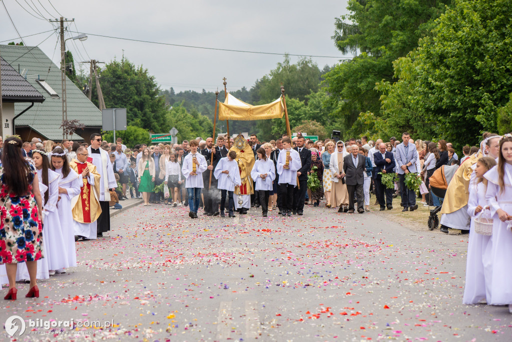 Tak wyglądała tegoroczna Uroczystość Bożego Ciała w Tereszpolu (FOTO)