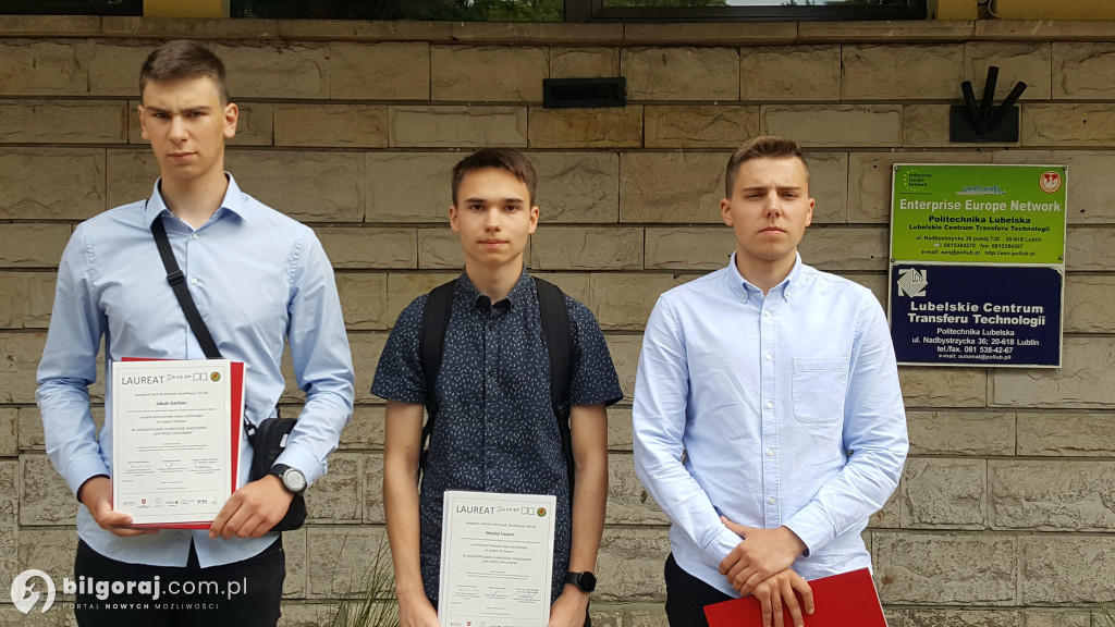 Zawodowe sukcesy uczniów RCEZ w Biłgoraju