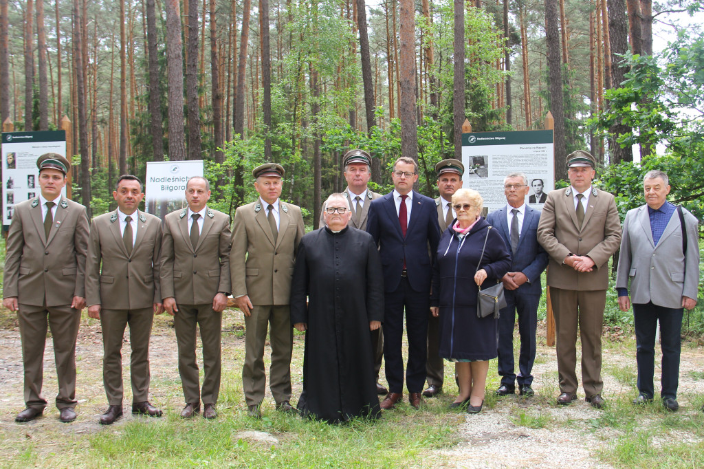 Biłgorajscy Leśnicy upamiętnili zbrodnię na Rapach