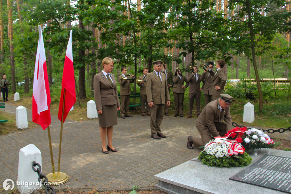 Biłgorajscy Leśnicy upamiętnili zbrodnię na Rapach