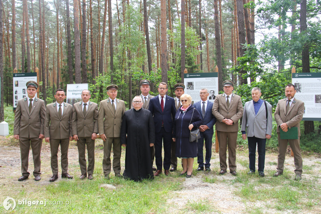 Biłgorajscy Leśnicy upamiętnili zbrodnię na Rapach