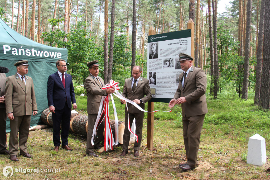 Biłgorajscy Leśnicy upamiętnili zbrodnię na Rapach