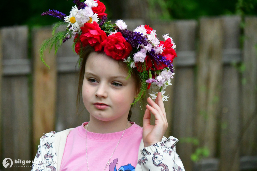 Wicie wianków w Zespole Mlyńskim w Biłgoraju