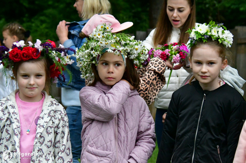 Wicie wianków w Zespole Mlyńskim w Biłgoraju