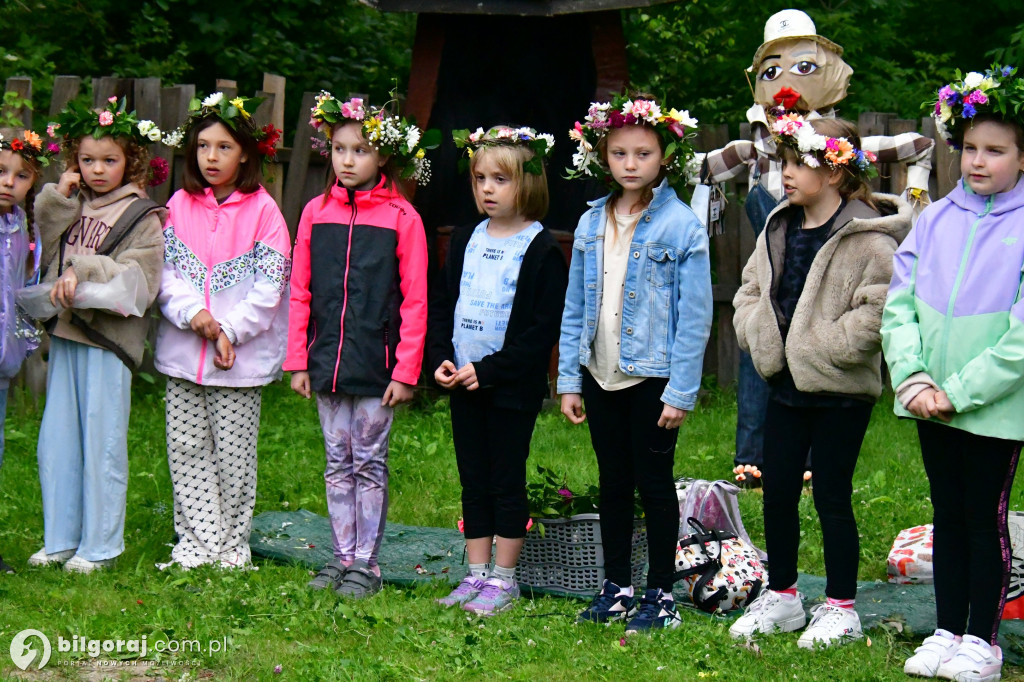 Wicie wianków w Zespole Mlyńskim w Biłgoraju