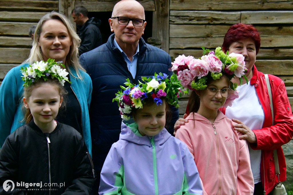 Wicie wianków w Zespole Mlyńskim w Biłgoraju