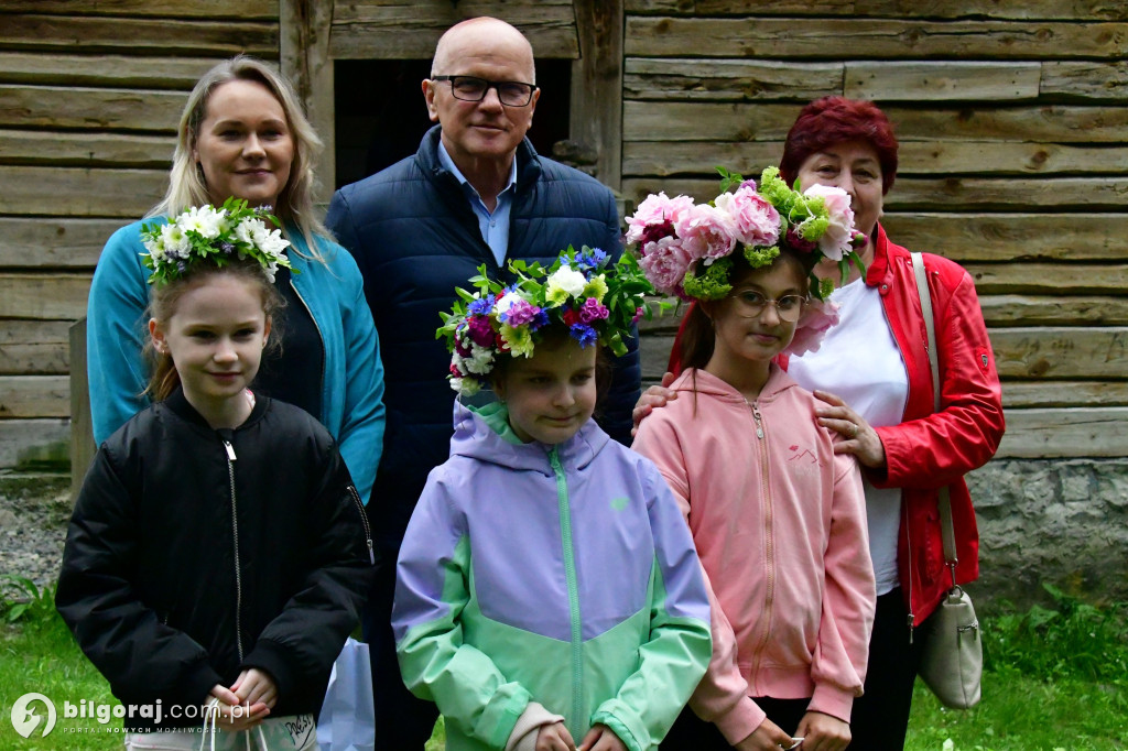 Wicie wianków w Zespole Mlyńskim w Biłgoraju
