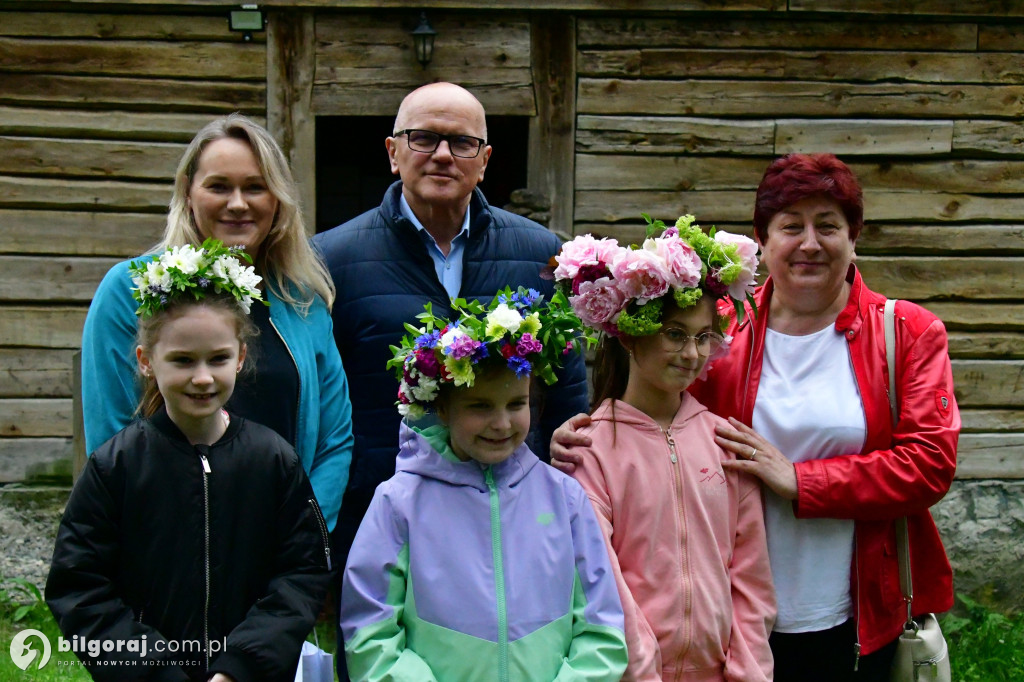 Wicie wianków w Zespole Mlyńskim w Biłgoraju