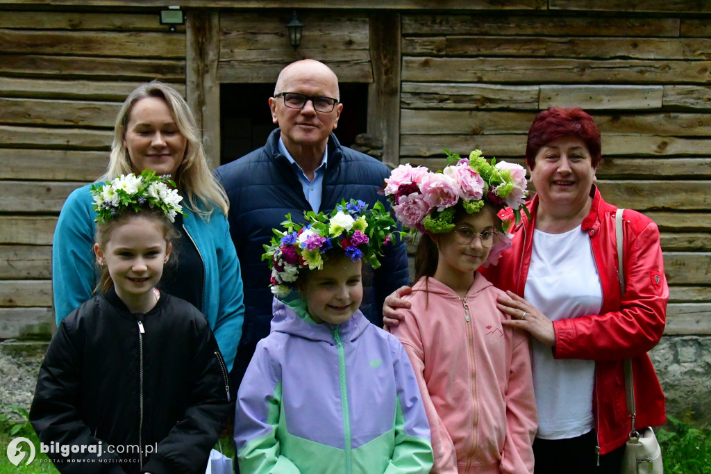 Wicie wianków w Zespole Mlyńskim w Biłgoraju