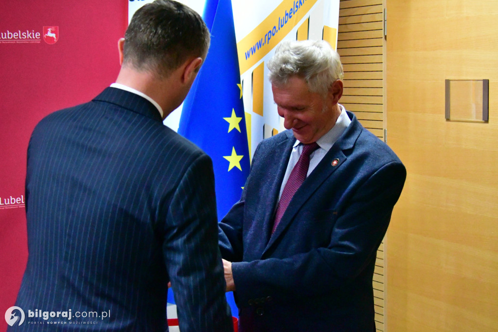 Samorządowcy powiatu biłgorajskiego wyróżnieni